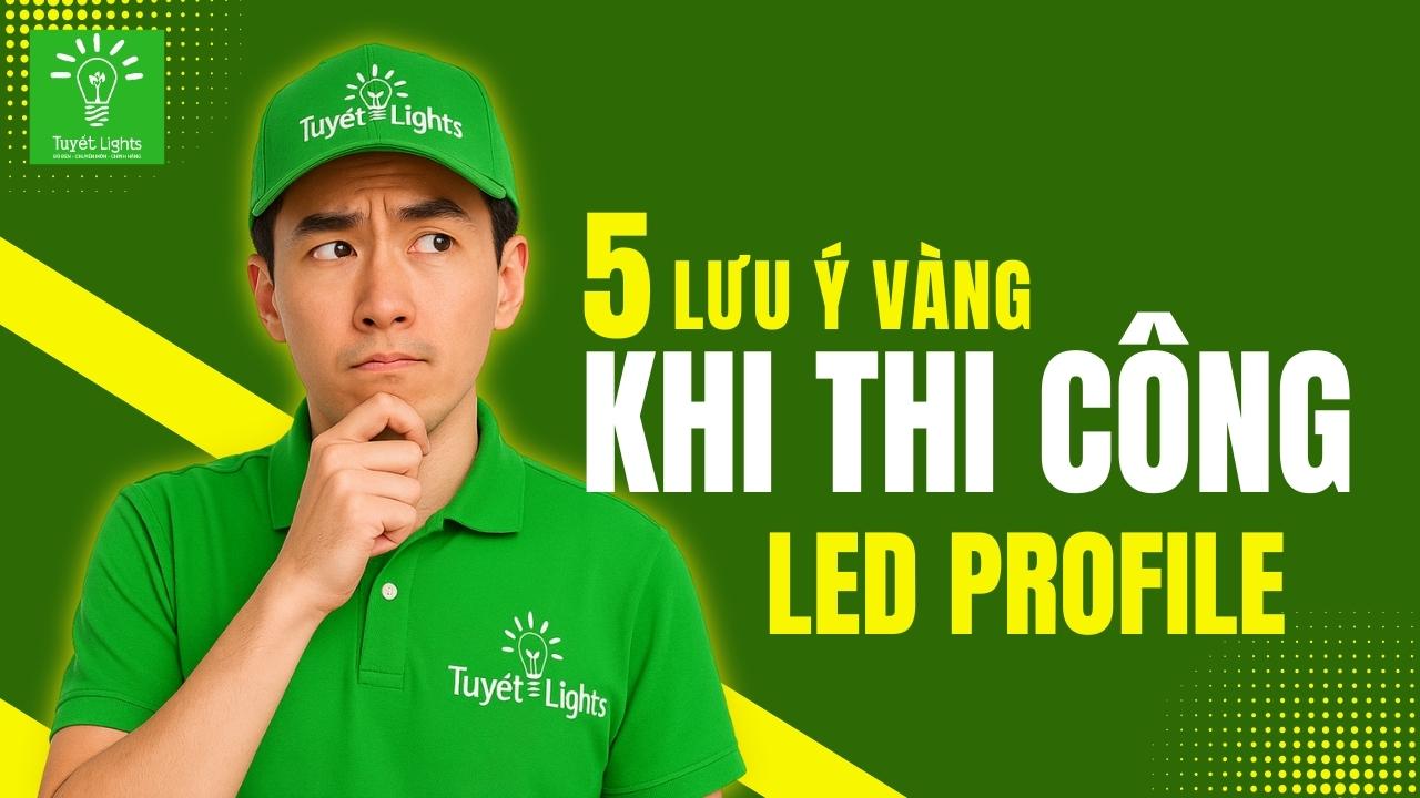🛠️ HƯỚNG DẪN THI CÔNG ĐÈN LED NHÔM PROFILE – CẨM NANG CHUYÊN NGHIỆP CHO KTS &amp; KỸ THUẬT VIÊN 🔧💡